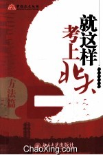 就这样考上北大 方法篇
