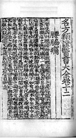 名方类证医书大全 卷12-14