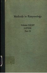 METHODS IN ENZYMOLOGY VOLUME XXXV LIPIDS PART B