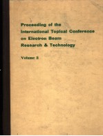 PROCEEDING OF THE INTERNATIONAL TOPICAL CONFERENCE ON ELECTRON BEAM RESEARCH & TECHNOLOGY VOLUME 2
