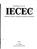 18TH INTERSOCIETY ENERGY CONVERSION ENGINEERING CONFERENCE VOLUME 3 ELECTRICAL POWER SYSTEMS