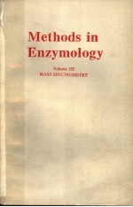 METHODS IN ENZYMOLOGY VOLUME 193 MASS SPECTROMETRY