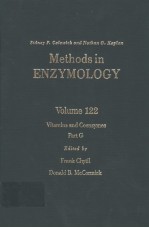 METHODS IN ENZYMOLOGY VOLUME 122 VITAMINS AND COENZYMES PART G