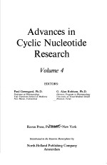 ADVANCES IN CYCLIC NUCLEOTIDE RESEARCH VOLUME 4