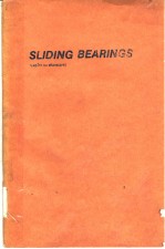 SLIDING BEARINGS