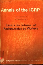 ANNALS OF THE ICRP ICRP PUBLICATION 30 SUPPLEMENT TO PART 1