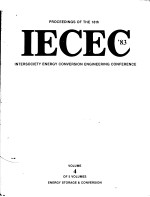 18TH INTERSOCIETY ENERGY CONVERSION ENGINEERING CONFERENCE VOLUME 4 ENERGY STORAGE & CONVERSION