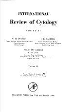 INTERNATIONAL REIEW OF CYTOLOGY VOLUME 24