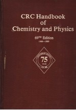 CRC HANDBOOK OF CHEMISTRY AND PHYSICS 69TH EDITION