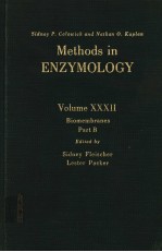 METHODS IN ENZYMOLOGY VOLUME XXXII BIOMEMBRANES PART B
