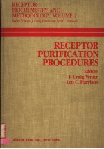 RECEPTOR BIOCHEMISTRY AND METHODOLOGY VOLUME 2 RECEPTOR PURIFICATION PROCEDURES