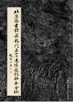 北京图书馆藏龙门石窟造像题记拓本全编 第7册 唐