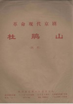 革命现代京剧 杜鹃山 剧照
