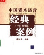 中国资本运营经典案例 下 问题篇