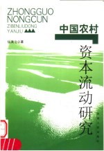 中国农村资本流动研究