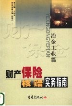 财产保险核赔实务指南:冶金工业篇