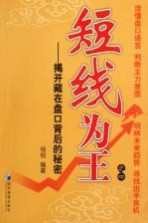 短线为王之四 揭开藏在盘口背后的秘密