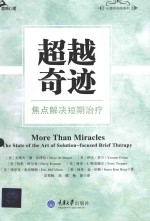 心理咨询师系列 超越奇迹 焦点解决短期治疗