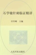 石学敏中医技法临证精讲丛书 石学敏针刺临证精讲