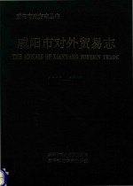 咸阳市地方志丛书 咸阳市对外贸易志 1815-1990