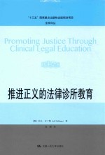 推进正义的法律诊所教育 法学译丛