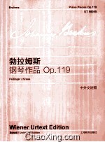 勃拉姆斯 钢琴作品OP.119