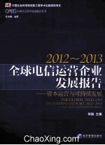 全球电信运营企业发展报告 2012-2013 资本运营与可持续发展