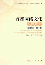 首都网络文化发展报告 2013-2014