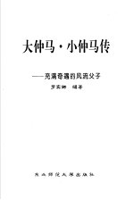 大仲马·小仲马传 充满奇遇的风流父子