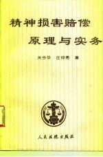 精神损害赔偿原理与实务