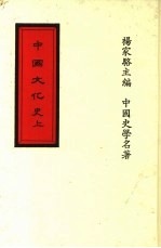 中国文化史 上