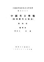 中国考古学报 即田野考古报告 4