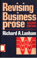 REVISING BUSINESS PROSE SECOND EDITION