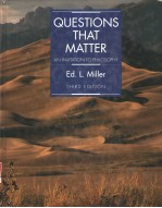 QUESTIONS THAT MATTER AN INVITATION TO PHILOSOPHY THIRD EDITION