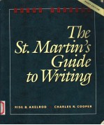 THE ST.MARTIN'S GUIDE TO WRITING SHORT THIRD EDITION