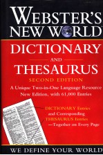 DICTIONARY AND THESAURUS SECOND EDITION