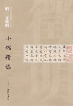 中国古代书家小楷精选 明文徵明小楷精选 2