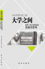 大学之间  世界一流大学建设的实践与思考