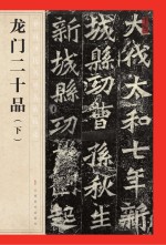 龙门二十品 下