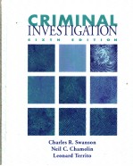 CRIMINAL INVESTIGATION SIXTH EDITION