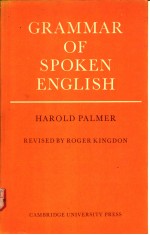 A GRAMMAR OF SPOKEN ENGLISH THIRD EDITION
