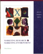 MARKETING RESEARCH MARDETING ENVIRONMENT THIRD EDITION