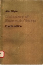 DICTIONARY OF ECONOMIC TERMS