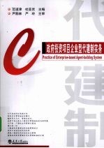 政府投资项目企业型代建制实务