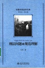 刑法问题的规范理解