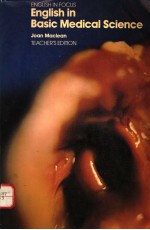 ENGLISH IN BASIC MEDICAL SCIENCE TEACHER'S EDITION