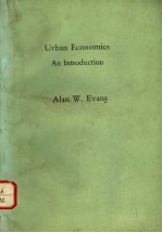URBAN ECONOMICS AN INTRODUCTION