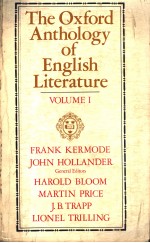THE OXFORD ANTHOLOGY OF ENGLISH LITERATURE VOLUME 1