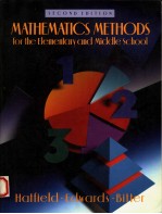 MATHEMATICS METHODS FOR THE ELEMENTARY AND MIDDLE SCHOOL SECOND EDITION