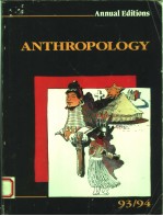 ANTHROPOLOGY 93/94 SOXTEENTH EDITION